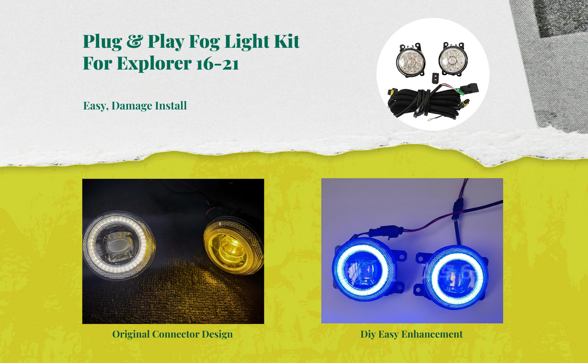 Waterproof LED Fog Light for Voyager