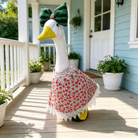 Watermelon Goose Costume Lace Trim for Garden, Yard