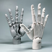 Damowan Super Articulated 1/1 Hand Model Joint Bionic Body for Drawing, Art, and Nail Art