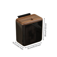 Wall-Mounted Trash Bin Easy to Clean Kitchen Trash Bin with Lid Removable for Apartment