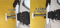 [7天内发货]负重背心可装杠铃片 可调节负重 倒立俯卧撑 核心怪