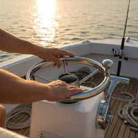 Knob Sturdy Marine Steering Wheel Ergonomic for Cockpit
