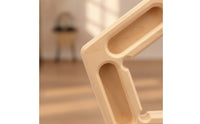 Wooden Fingerboard Climbing Hangboard Suspended Hangboard Lightweight Fingerboard Compact for Climbers, Home Gym