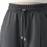 Ladies Trousers High Waist Joggers with Drawstring for Loungewear, Wide Leg Womens Pants for Spring, Comfortable Fit