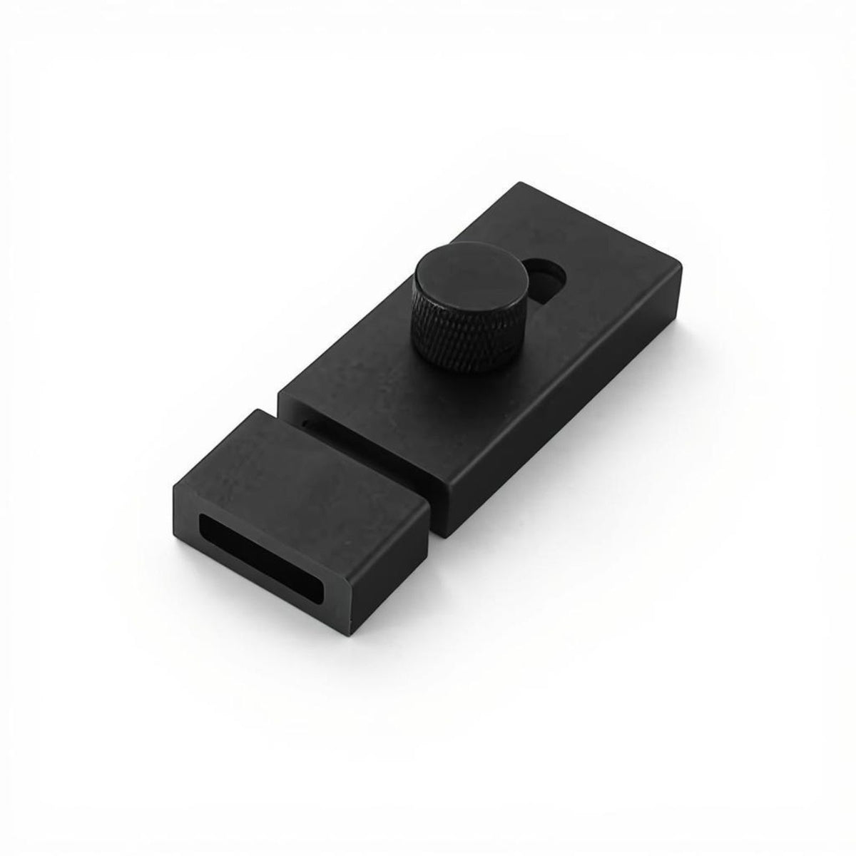 Portable Door Lock, Slide Bolt Latch, No Drill Security Lock, Suitable for Bedroom and Wooden Doors, Easy to Install, Zinc Alloy