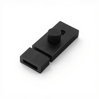 Portable Door Lock, Slide Bolt Latch, No Drill Security Lock, Suitable for Bedroom and Wooden Doors, Easy to Install, Zinc Alloy