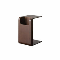 C-Shaped Table Nordic Aesthetic Home Furnishing Space-Saving for Bedroom