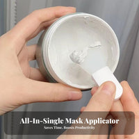 Easy to Clean Silicone Mask Brush Reusable Facial Mask Spatula Skin-Friendly for Beauty Professionals, Travelers, Travel, Bathroom, Gym Bag