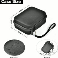 Hard Shell Storage Bag for Game Cards with Integrated Design
