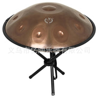 MBAT Professional 22-inch 10-Note Steel Tongue Drum Handpan for Music Therapy