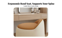 revolving Makeup Chair Minimalist Design Vanity Stool Stable Base for vanity area