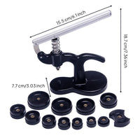 Watch Back Press Tool Handheld Watch Case Press Bench-Friendly for Workshop