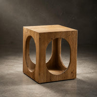 Cat House Side Table Dual Use Cat House Table 2-in-1 Nightstand for Bedroom