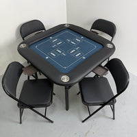 折叠扑克游戏桌赛事桌棋牌麻将桌正方形多功能便携折叠桌掼蛋桌子