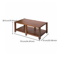 Audio Rack Solid Wood Amplifier Stand Black Walnut Hi-fi Rack Electronics Organizer Crafted from Durable Walnut Suitable for Home Theater Stereo Room