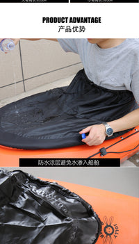 Waterproof Spray Skirt for Cockpit Kayaks, Nylon, 100KG Capacity