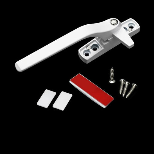 Aluminum casement handle lock