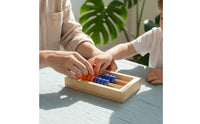 Wooden Abacus Educational Abacus Counting Frame Sturdy Learning Toy Smooth for Children, Classroom, Home School