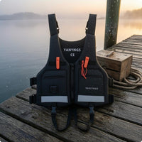 Adjustable Straps Fishing Life Vest Sleeveless Reflective Fishing Vest for Adults