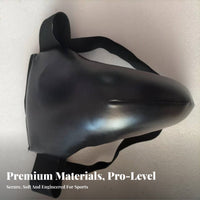 men's Sports Protector Shock-Absorbing Male Groin Protector Breathable Design Fighting Arts Guarding Cup for Young Males, Fighters, Fighting Sports