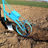 Hand Push Soil Tiller for Farming, Weeding, Furrowing, and Gardening