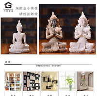 Resin Buddha Figurine for Home Decor