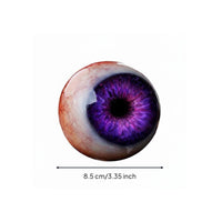 Monster Eye Sculpture Horror Themed Creepy Eyeball Decor Detailed Craftsmanship