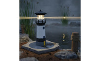 Solar Lighthouse Weather Resistant Solar Lighthouse Lamp Energy Saving for Lawn