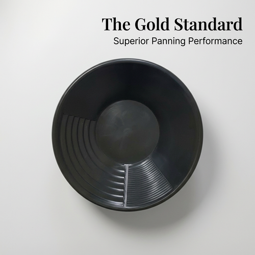 Heavy Duty Gold Washing Pan, Classifier Washing Sieve Tray, Panning Washing Sieveing Use, Wear Resistant Gold Sifting Pan