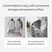 Cat Backpack Space Capsule Pet Carrier Breathable