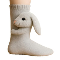 Animal Socks Christmas Knitted Floor Socks, Warm, Cute, Autumn/Winter