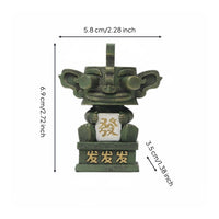 Sanxingdui Figure Success Symbol Blessing Figurine Statue Collectible Resin Figurine for Graduates, Students