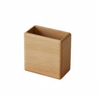 Wall-Mounted Storage Box Polished Finish Wooden Wall Container Compact for Home