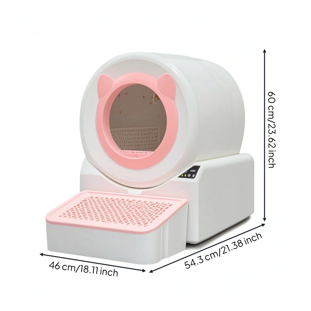 Self-Cleaning Cat Litter Box Enclosed Automatic Cat Litter Box Pet Supplies Electric Handsfree-of-Charge for Cats, Apartments