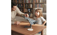 J-20 Model with Display Stand 1/100 Detailed J-20 Model Plane Alloy Die-Cast Fighter Jet for Office Decor