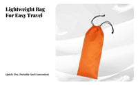 Dustproof Drawstring Storage Bag Long-Lasting Long Rectangular Pouch Lightweight for Hikers, Campers, Camping, Travel