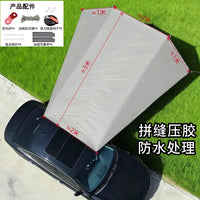 Canopy Sunshade Outdoor Camping Tent Awning Car Side Black Coating Sunscreen Rainproof Silver Coated