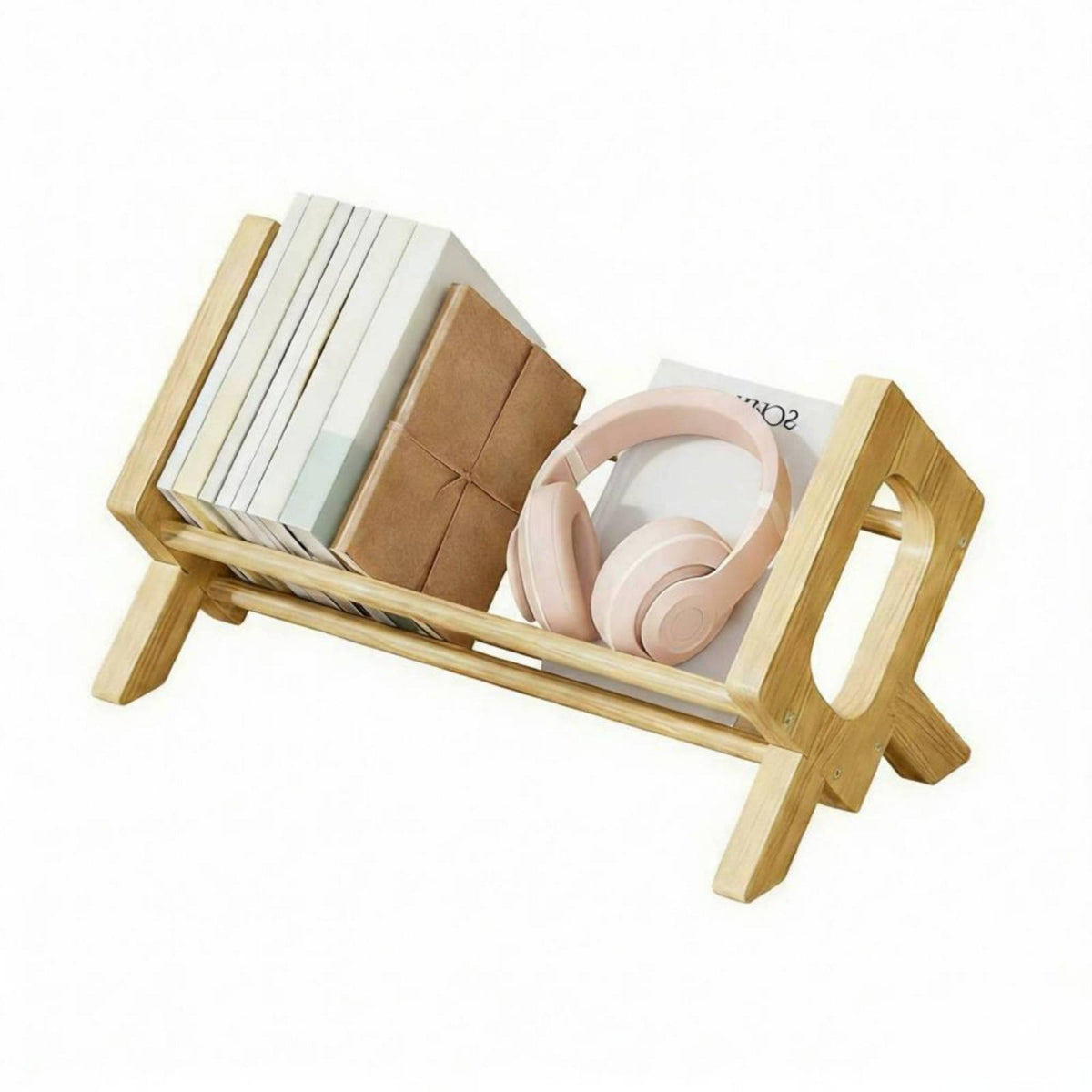 Expandable desktop shelf areaSaving Book Rack Large Capacity for Bay sill