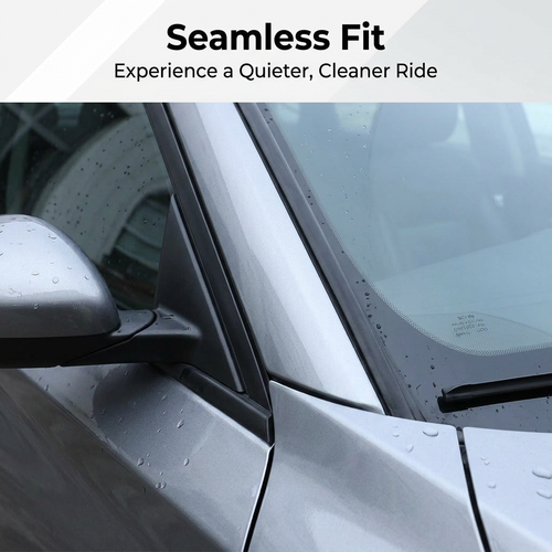 Door Seal Strip for Quiet Driving, Universal Car Door Rubber Seal Strip, Automot #variant:A-pillar Adhesive Type