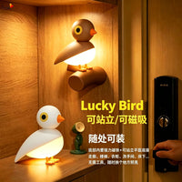 Lucky Bird Night Light with Motion Sensor, USB Powered, ABS Shade