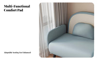 Transformable Sleeper Chair Multi-Functional Tri-Function Sleeper Armchair Fully Padded Easy to Clean for Children, Students