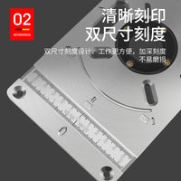 修边机倒装板木工锣机铣刀倒装台工作台反装电木铣雕刻铝塑板折弯