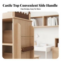 Rotating Tree book rack Space-Saving Book Rack Large Capacity for Students, Children, Study Room, Bedroom