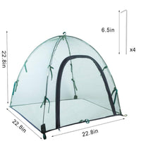 Mesh Plant Tent Fine Netting Zippered Plant Cover Zipper Closure Guarding Mesh Tent