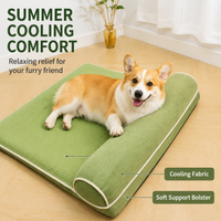 Large Fabric Dog Beds for Older Dogs, 95x70x5cm Dog Bed, Orthopedic Dog Mat, Hard Wearing Cushioned Pet Bed for Living Room