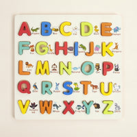 Educational Wooden Shape Board Puzzle 3D Puzzle Board Developmental Shape Sorter Sensory for Preschoolers