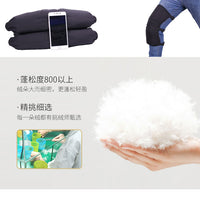 羽绒护膝护腿神器保暖电动电瓶车冬季男女骑车腿部防寒防风摩托车