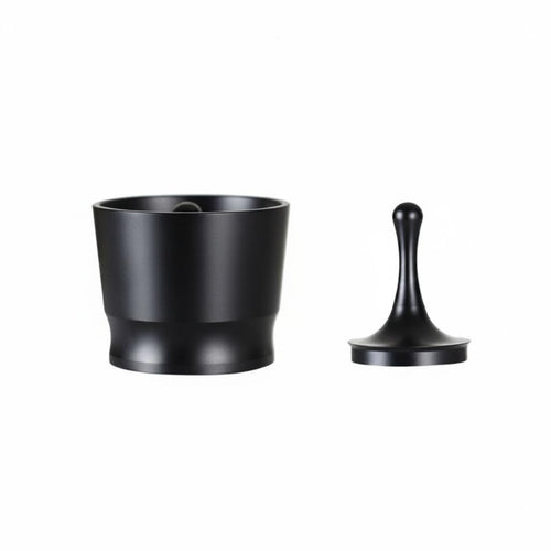 Coffee Grinder Funnel Aluminum Alloy Wide Mouth Dosing Funnel Precision Espresso Powder Distribution Secure Notch for Portafilter Suitable for Home Barista Office