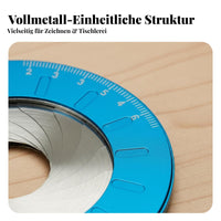 Woodworking Circle Ruler Precise Measurement Adjustable Circle Drawing Tool