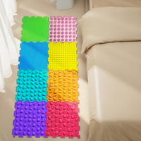 Children Tactile Training Foot Massage Mat Acupressure Board Sensory Integration Training Equipment Soft Silicone Pad